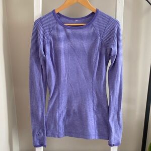 Lululemon Run Turn Around Reversible Long Sleeve